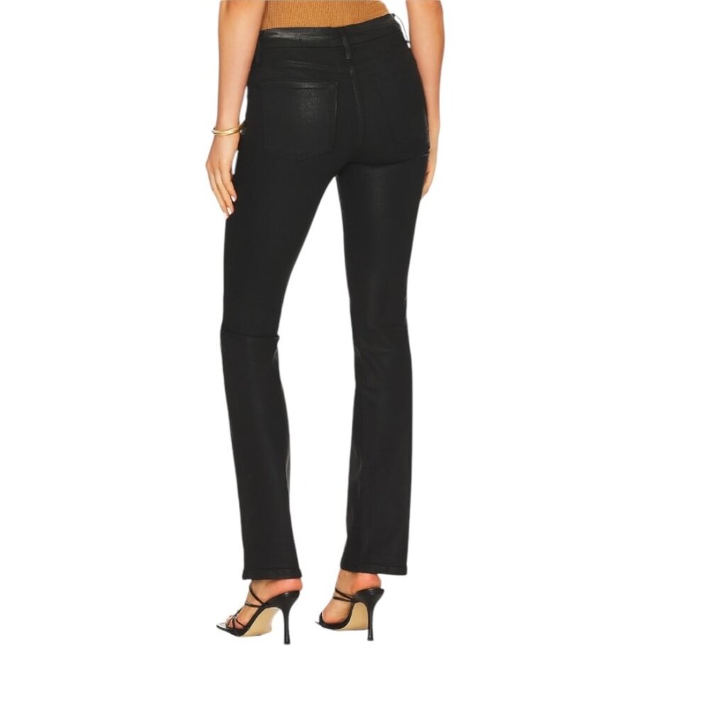 Frame Denim Black Bootcut Flare Pants - Picture 4 of 9